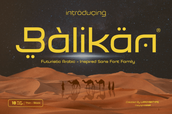 Balikan: Where Modern Geometry Meets Arabic Soul