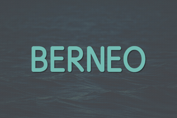 Berneo: A Modern Sans Serif for Clean Branding