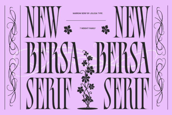 Bersa Serif: The Serif Font with a Sharp, Modern Edge