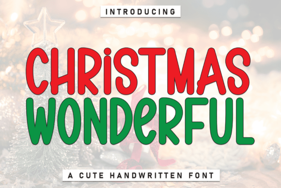 Christmas Wonderful: A Typeface for Timeless Holiday Charm