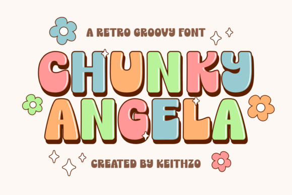 Chunky Angela: Adding Retro Groove to Modern Design