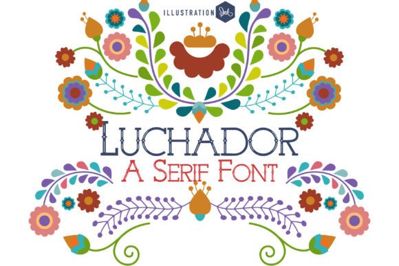 Luchador: The Ornate Display Serif with a Fearless Spirit