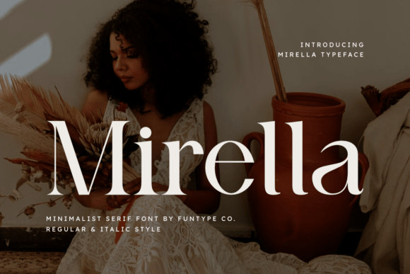 Mirella: The Bold Minimalist Serif for Modern Branding