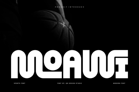 Moawi: The Bold Display Typeface for Authentic Brands