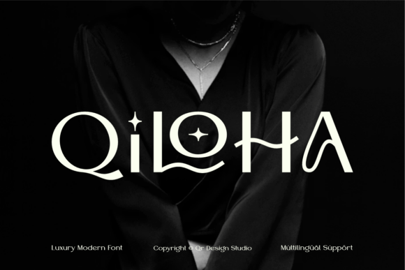 Qiloha: A Modern Display Typeface for Authentic Brands