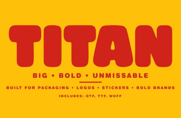 Titan Font: Bold Display Typography for High-Impact Branding