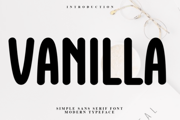 Vanilla: A Typeface That Captures Festive Joy
